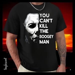 🆕️LAST 1♦️MICHAEL MYERS HORROR TEE "YOU CAN'T KILL THE BOOGEY MAN" MEN'S XL